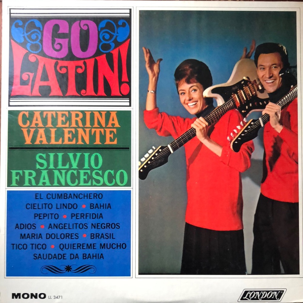 Catarina Valente Silvio Francesco Go Latin Vinyl Lp '66